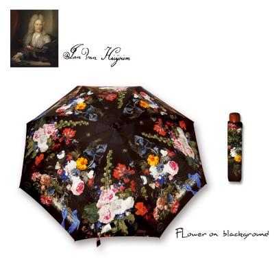 FLOWER ON BLACKGROUND  3001